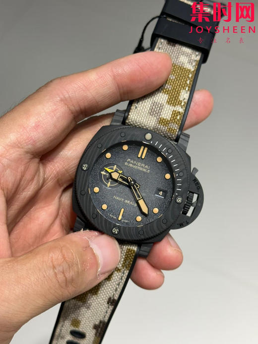 新品 VS沛纳海潜行系列PAM01513 海豹突击队PAM1513 碳纤维壳 男士腕表 表径44mm 商品图1