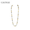 GAONAS多宝玲珑 时尚贵气秋冬多彩珠项链毛衣链11521XGO 商品缩略图1