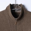 9928SDSA男士秋冬新款痞帅男装潮牌拼接半拉链立领卫衣百搭时尚百搭 商品缩略图2