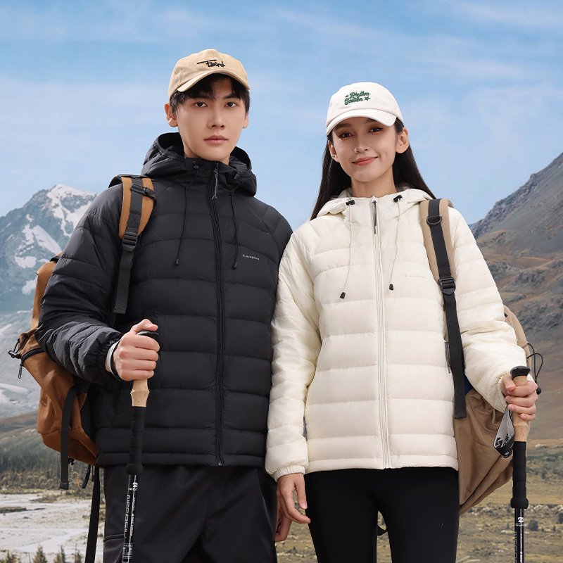 严选 | 鸭鸭轻薄羽绒服男女同款 2025新款韩版时尚轻薄户外运动保暖外套