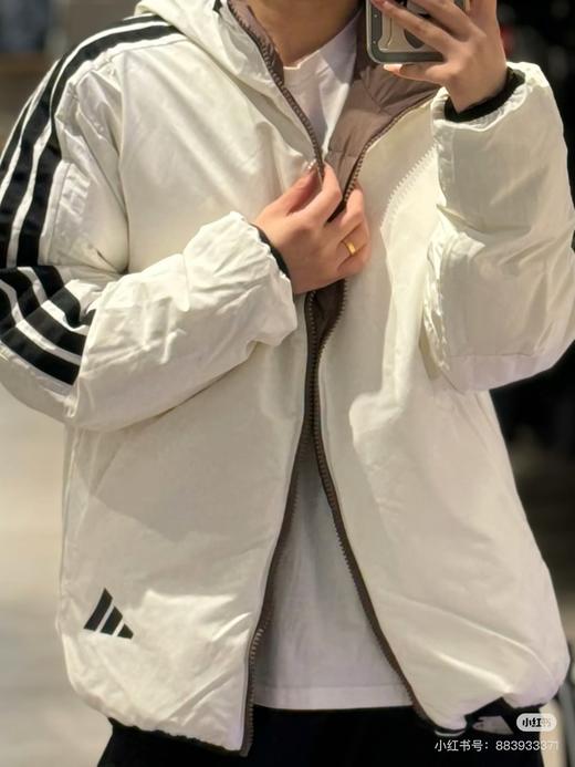 D111363三叶草25Ss双面穿保暖又防风男女同款棉服外套 商品图11