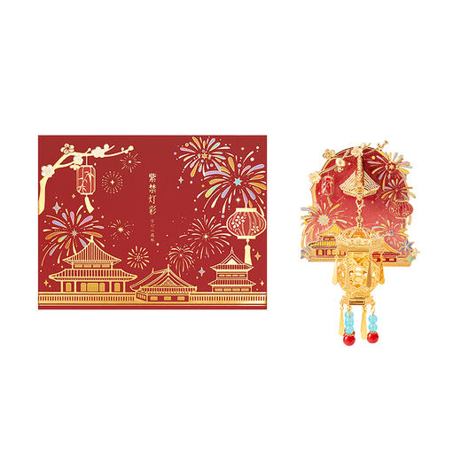 【故宫冰箱贴】灯彩紫禁城宫灯冰箱贴发光博物馆文创新年伴手礼纪念品 商品图6