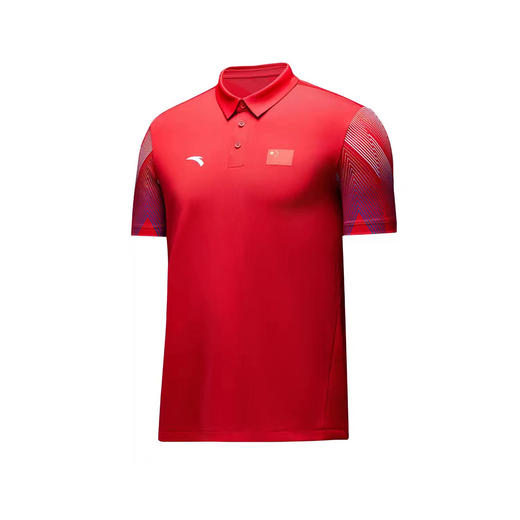 【2XL断码，无货退款】安踏国服24年新款男女夏季速干商务休闲运动短袖POLO衫452430104 商品图1