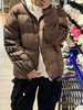 D111363三叶草25Ss双面穿保暖又防风男女同款棉服外套 商品缩略图10