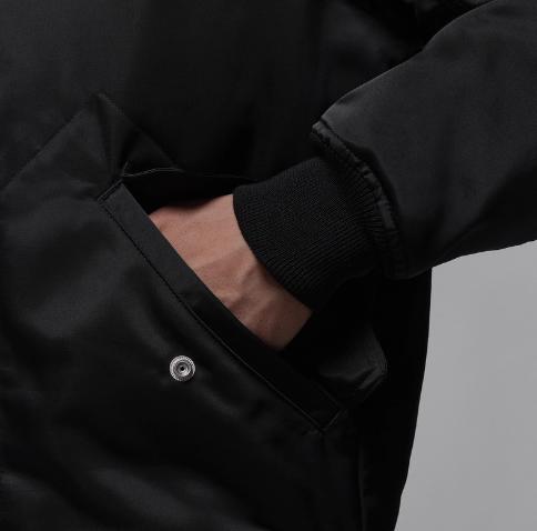 JORDAN耐克男棉服宽松连帽外套2025冬新款保暖棉衣夹克HV0541-010 商品图3