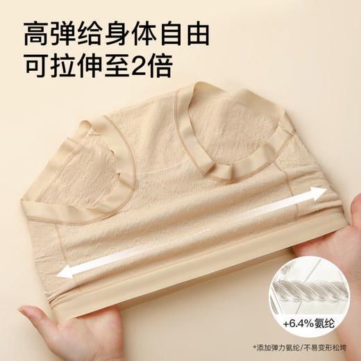 花漾谧语 4条装(VIP)【10A抑菌纯棉裆】4条高腰收腹高弹无痕包臀女士内裤 商品图8