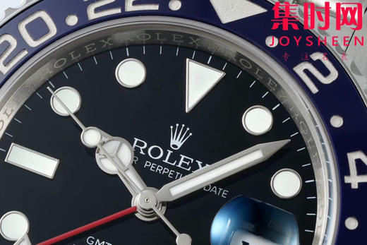 劳力士EWE格林尼治型系列“可乐圈”格林尼治GMT 3285机 五珠带 男士腕表 商品图3