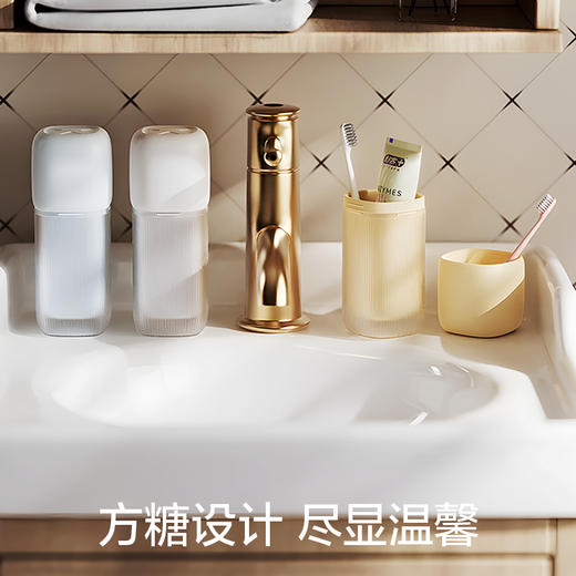 口袋旅行高定新款三合一旅行洗漱杯便携收纳漱口杯 商品图6