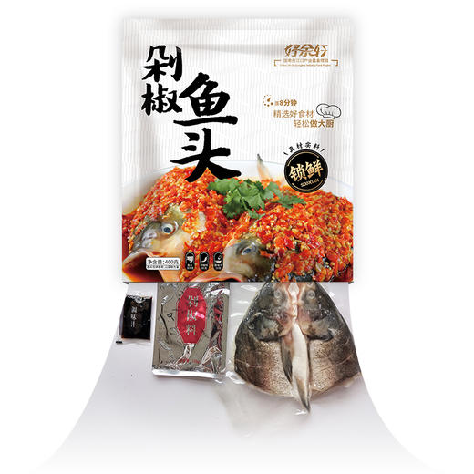 丹江口好余轩剁椒鱼头 400g/袋 商品图0