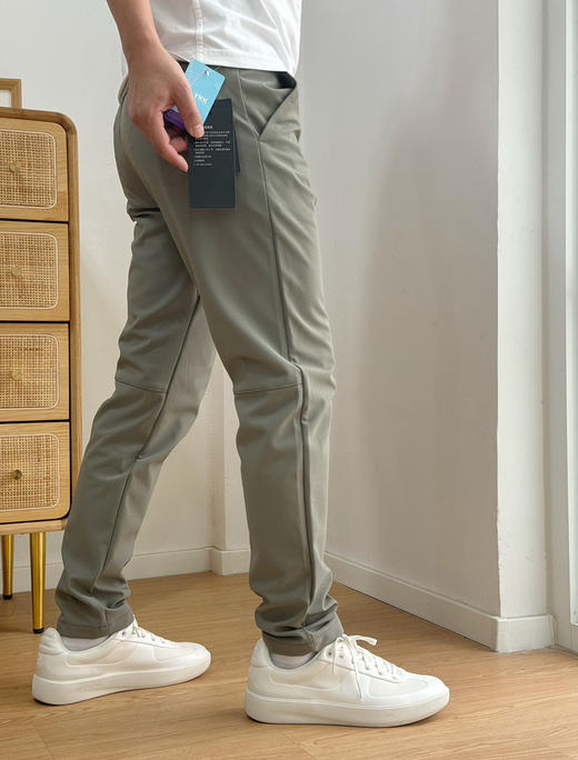 lu高尔夫系列一条过冬男士休闲裤防风加绒保暖软壳裤子111303 商品图4