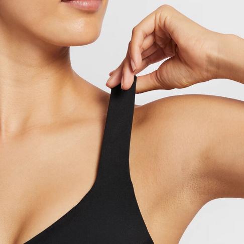 Nike耐克秋季前拉链瑜伽运动高弹支撑胸衣健身背心内衣HQ2752-010 商品图2