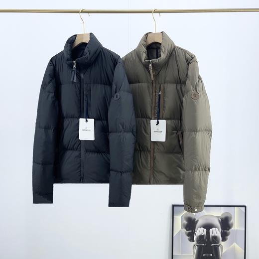 D111368冬季25FW BESBRE 皮拉链短款羽绒服男女同款 商品图0