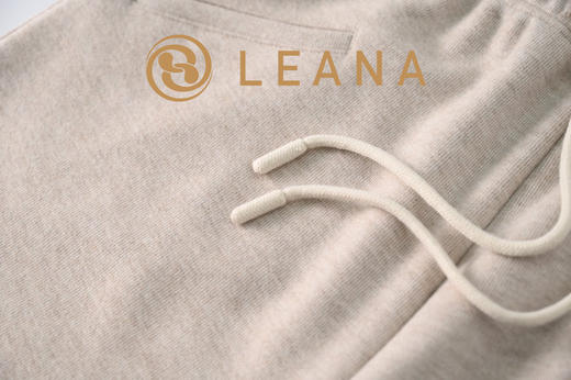 LEANA丽娜【羊毛裤】秋冬保暖醋酸阔腿绵羊毛裤NP4527 商品图8