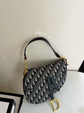 dior 中号 老花 马鞍包