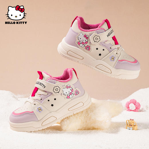 hellokitty童鞋冬季凯蒂猫儿童板鞋28-37码 K5546803 商品图0