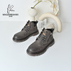 经典鲨2025年冬季新品内里天鹅绒保暖舒适男士工装短靴KF25-555051 商品缩略图1