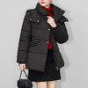 「高货wl」全新升级【铂金会员533/天猫719/差价186】(12154)洛诗琳收腰显瘦中长款羽绒服2025冬季新款保暖连帽外套女 商品缩略图1