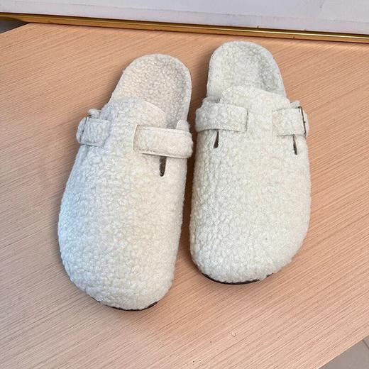 D111339女士冬季包头拖鞋冬季加绒加厚休闲鞋 商品图13