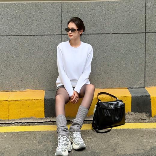 【可机洗！ 果壳送检90白鹅绒】【内穿一件温暖过冬 吸湿排汗 无惧脏污】MDINN觅瑾 情侣款5S含鹅绒T恤 3天左右发货 商品图2