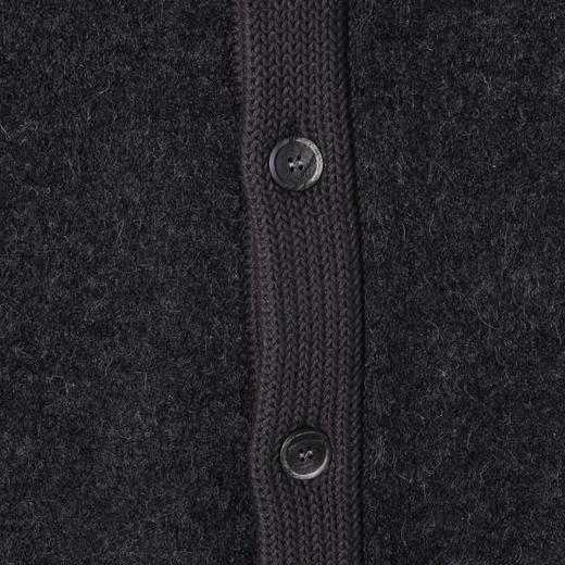 89006SDSA男士秋冬新款痞帅男装简约撞色针织开衫纽扣V领毛衣百搭时尚 商品图2