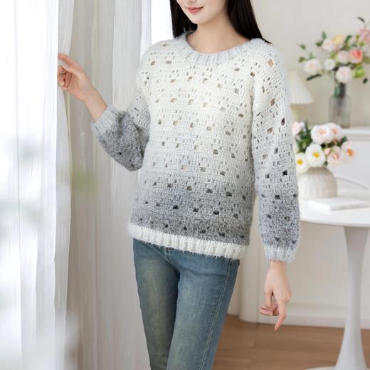 苏苏姐家抓抓毛衣手工diy编织毛线团梦羽自制亲子毛衣材料包 商品图2