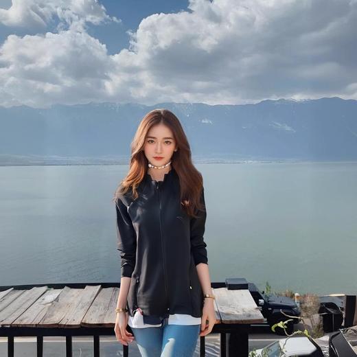 【M/L/XL断码。无货退款】安踏女士2025年春季新款连帽外套百搭防风休闲夹克162515701 商品图3