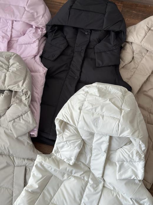 D111378泡芙云朵可拆卸连帽马甲羽绒服女款 商品图2