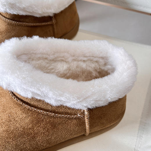 D111310冬季新品加绒加厚东北厚底防滑保暖短靴女 商品图14