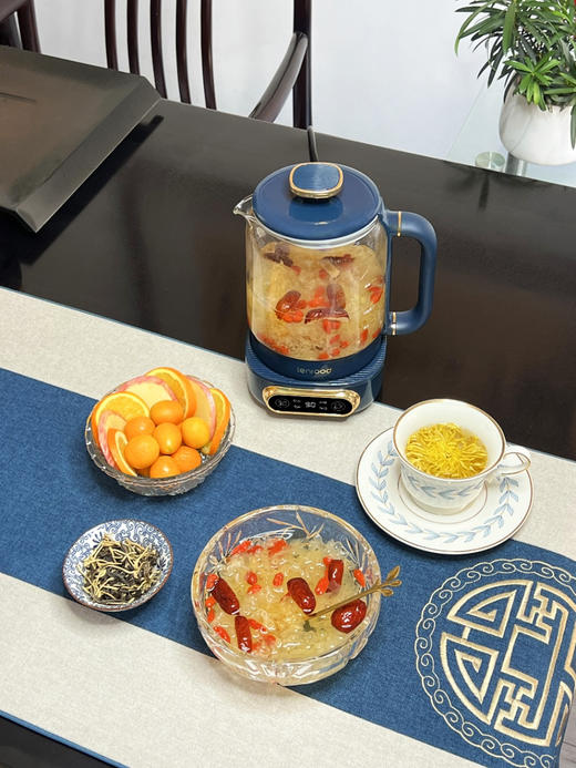 品牌直发！送茶漏【邻鹿养生壶煮茶器】 智能防干烧 + 记忆功能，54 分贝静音，清洁方便，烧水、保温、煮花茶、炖甜品全能，办公室 / 宿舍 / 家用都合适 商品图4