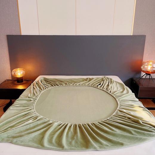 D111311冬款高克重加厚天鹅绒360度包裹床笠 商品图6