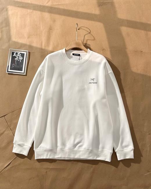 D111322胸前字母品牌印花35周年加绒款圆领卫衣男 商品图7