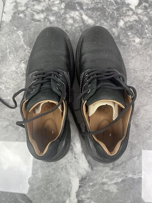瑕疵Clarks/其乐 UN BRAWLEYPACE 男士软底轻便防滑圆头系带休闲鞋 商品图0