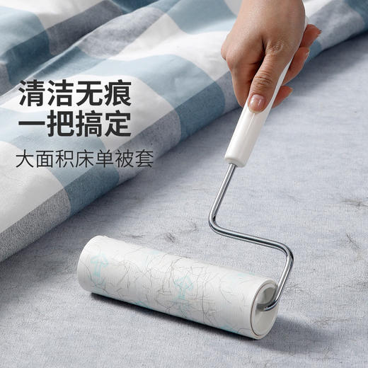 美丽雅粘毛器撕式滚筒大号粘尘纸家用替换纸 商品图1
