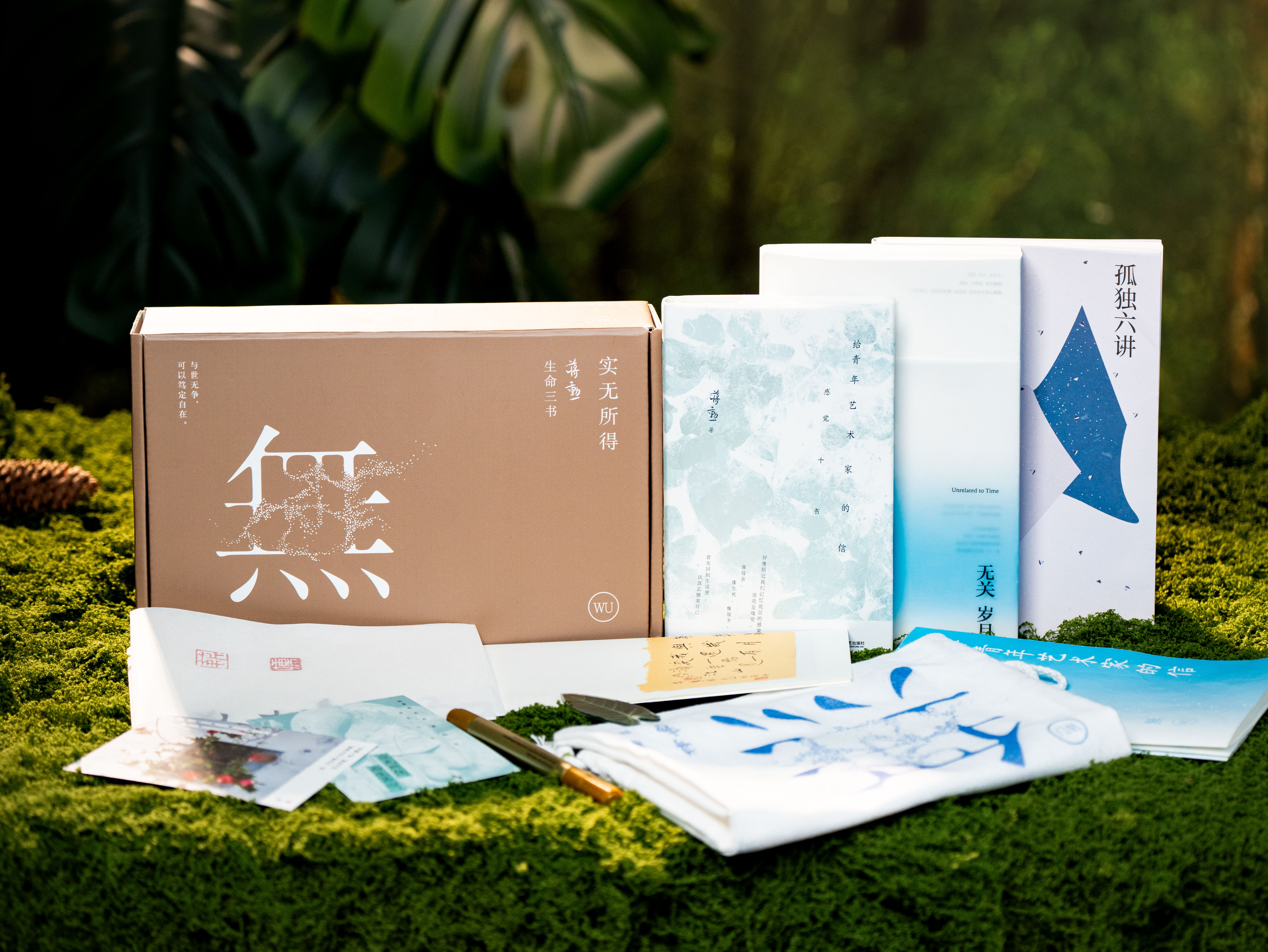 《实无所得：蒋勋生命三书》(典藏全3册）| 一次九大赠礼，精美装帧，畅销百万册，50后到00后的人生之书，极致美学、诗意，用文字治愈你的内心