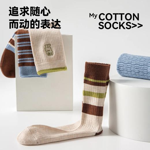 耐尔【4双装】设计师款羊毛女袜组合 E2608B/E2609B/E2617B/E2630B/E2770B 商品图5