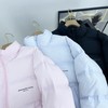 D111349可盐可甜纯色胸前小字母标志短款面包羽绒服 商品缩略图2