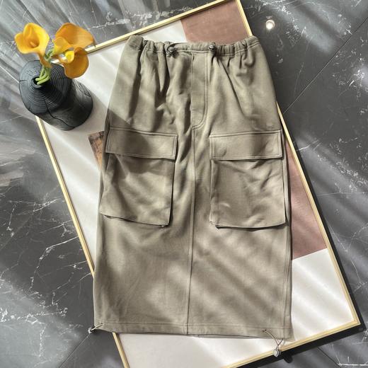 M&M6 Maison Margiela FW24 极简风高腰中长款工装口袋休闲长裙 商品图12