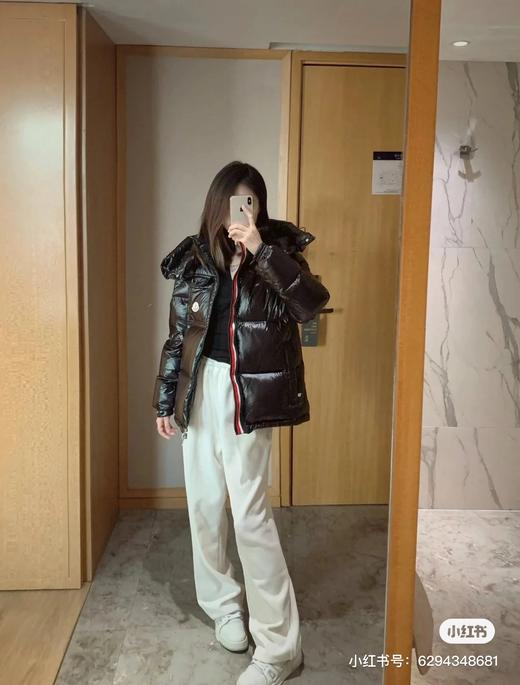 D111365冬季简约大气防风保暖防水可拆卸连帽羽绒服 商品图13