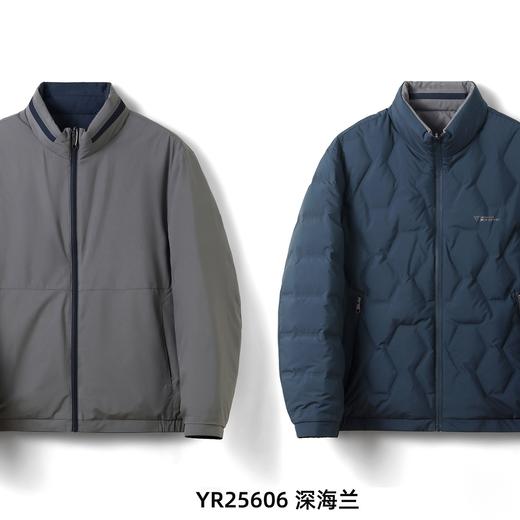 D111335新品两面穿90鸭绒防风防水男士立领羽绒服 商品图3