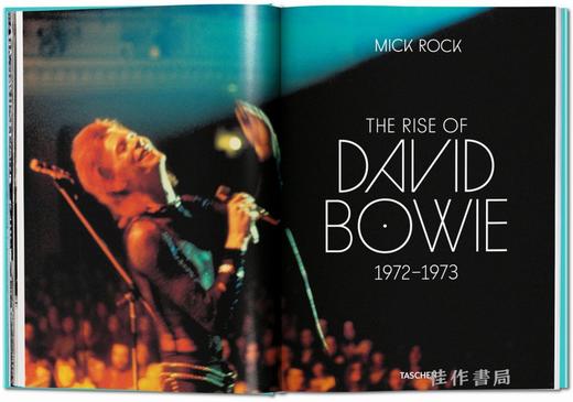 Mick Rock. The Rise of David Bowie. 1972–1973 / 米克·洛克. 大卫·鲍伊的崛起 1972-1973 / Taschen 出版 大开本原版摄影集 商品图2