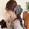 D111338豹纹发饰豹富发箍+发夹+发圈三件套 商品缩略图5