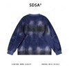 52161SDSA男士秋冬新款痞帅男装简约印花圆领卫衣晕染百搭时尚套头上衣 商品缩略图5