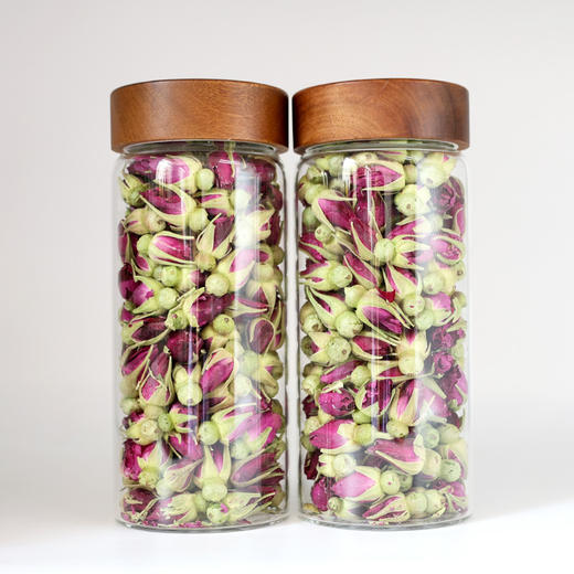 冻干玫瑰干花蕾70g圆玻璃瓶装 商品图4