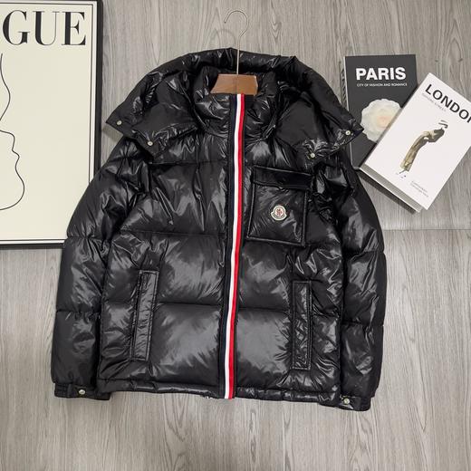 D111365冬季简约大气防风保暖防水可拆卸连帽羽绒服 商品图4