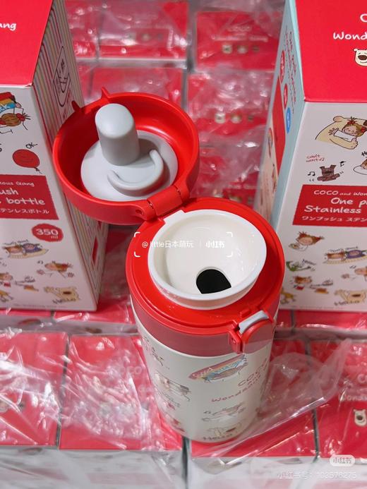 D111313卡通人物印花350ml容量304不锈钢保温杯 商品图6