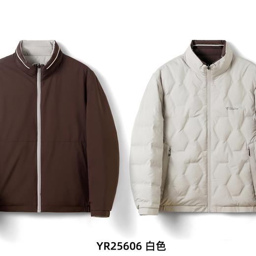 D111335新品两面穿90鸭绒防风防水男士立领羽绒服 商品图2