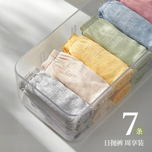 口袋旅行 周享装一次性纯棉内裤女士三角内裤男士平角内裤日抛裤便携旅游必备 商品图1