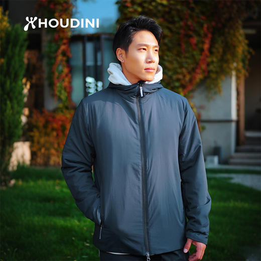 HOUDINI胡丁尼 Puff 泡芙户外25新冬男金标p轻量棉服保暖外套男棉服  810025 商品图1