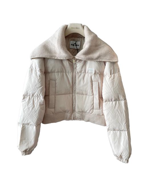 女款针织领羽绒服zh017 商品图0