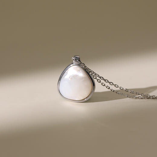 ARSIS｜流光系列 流光贝语项链 银色 商品图6